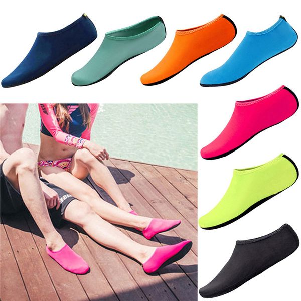 

swimming shoes men water sports footwear women breathable aqua shoes seaside beach surfing lightweight sneakers for men