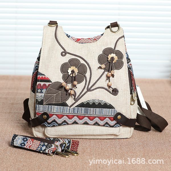 

both shoulders package oblique satchel single shoulder package three money allocated for certain expenses tourism backpack manual weave