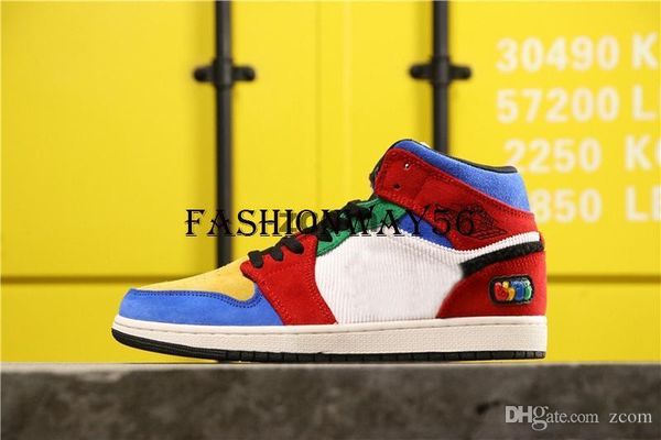 

blue the 2020 great x 1 clot basketball shoes 1s mid fearless women new mens designer sneakers colorful sports des chaussures 36-45