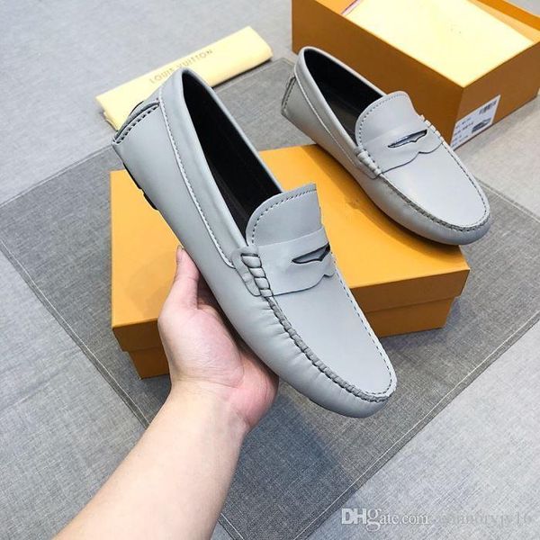 

brands red bottom loafers luxury party wedding shoe designer black patent leather suede dress shoe for mens slip on flats