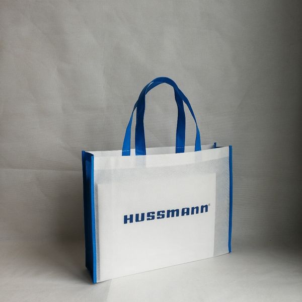 

wholesales 500pcs/lot customized logo promotional shopping bags eco-friendly foldable non woven storage tote bags with handles