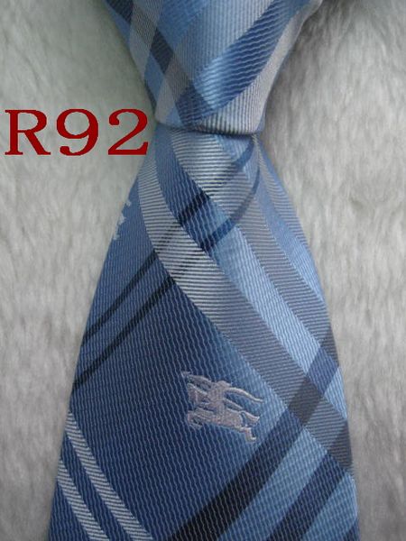 

r92 #100%silk jacquard woven handmade men's tie necktie, Blue;purple
