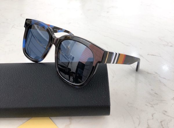 

luxury sunglasses mens sunglasses women classic style plank metal frame 4296 uv400 protection outdoor eyewear with box, White;black