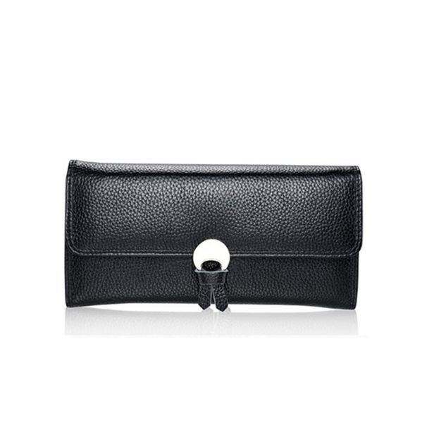 

new design genuine leather chinese purses trend lady girl leather wallet women