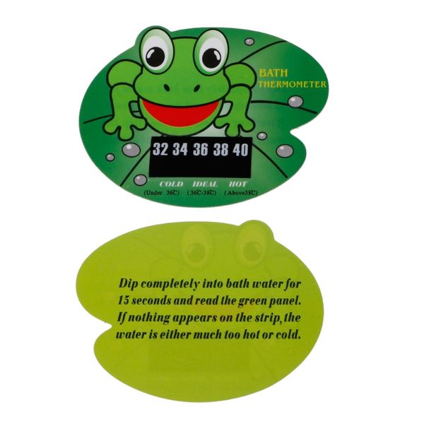 

5pcs infant baby temperature water thermometer cartoon frog baby bath tub temperature tester baby shower item