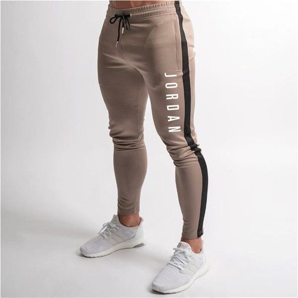 

Letters Printed Mens Pants Skinny Sport Drawstring Mens Pencil Pants Popular Style Luxury Mens Trousers
