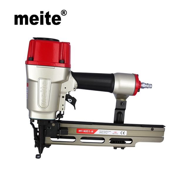 

new product meite mt-n851-h 16ga 7/16" heavy wire stapler powerful pneumatic nailer for wood work with jun.14