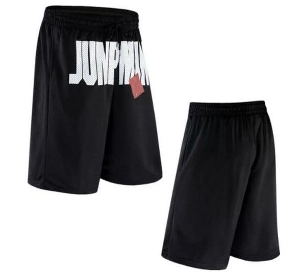 

jump printed mens basketball shorts summer loose drawstring mens sports shorts fashion solid color male short pants mens sport shorts, White;black