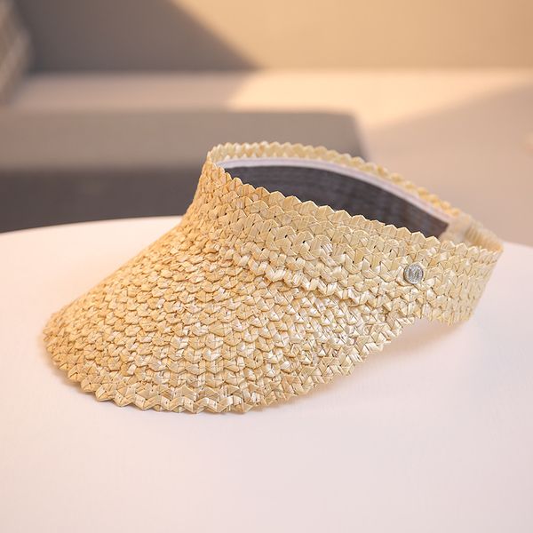 

01906-shi handmade pineapple pattern straw without baseball cap men women street hat, Blue;gray