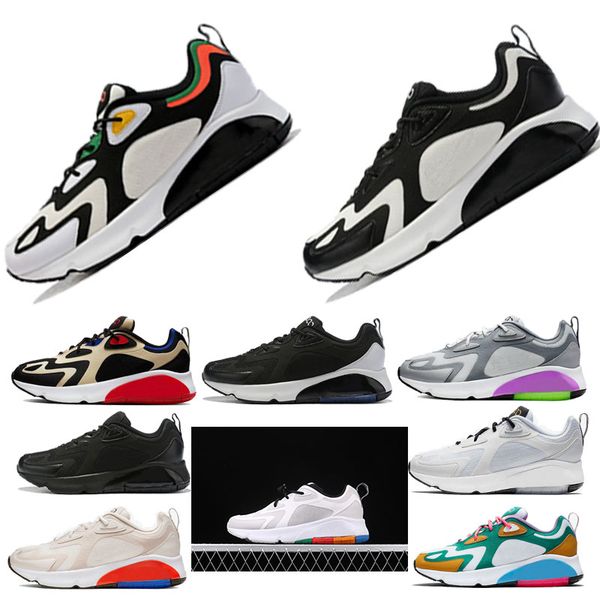 

with box designer air cushion 200 max cushions men women sneakers shoes chaussures mystic desert sand trainers runnning sports hot