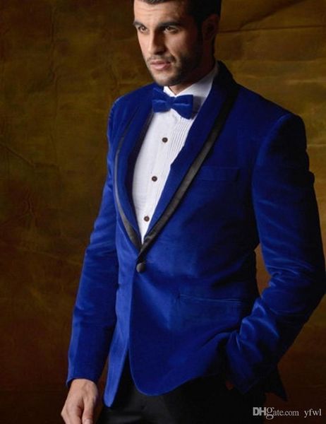 

classic velveteen tuxedos groom wedding men suits mens wedding suits tuxedo costumes de smoking pour hommes men(jacket+pants+tie) 273, Black;gray