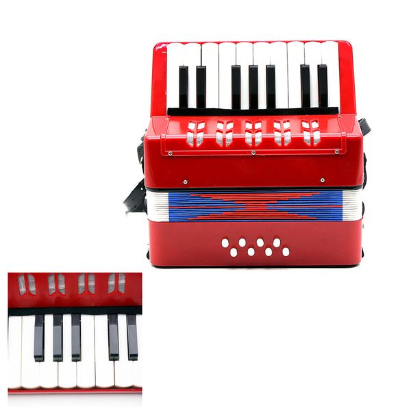 

kids children 17-key 8 bass mini small accordion educational musical instrument rhythm band toy