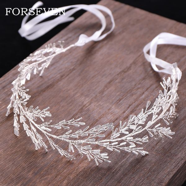 

women tiara hairbands wedding hair accessories headband handmade headpiece new bridal head jewelry hair vine, Golden;white