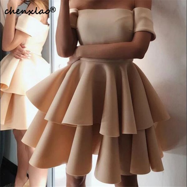 

2019 new listing homecoming dress a-line v-neck spaghetti strap lace appliques short party dresses graduation gowns, White;black