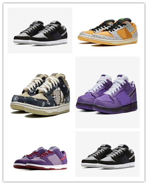 

stock x sb dunk chunky dunky ice cream designer shoes for sale men women casual shoes store wholesale prices size36-45, Black