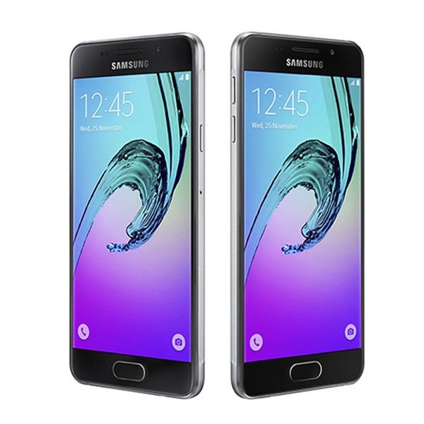 Оригинальный Samsung Galaxy A5 2016 A5100 окт сердечник 2GB / 16GB 5,2 дюймы 13 Мпикс Dual Sim 4G LTE Android Восстановленный разблокирован сотовый телефон