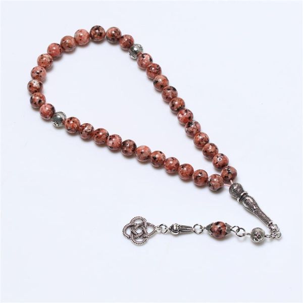 

factory wholesale muslim rosary prayer beads necklace 33 beads tasbih, Black