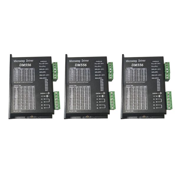 

3x dm556 two phase board module for 42 57 stepper motor / stepper motor for car / smart robot - high power
