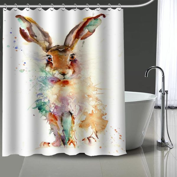 

paint printing shower curtain waterproof curtains bathroom decor with hooks custom your image more size