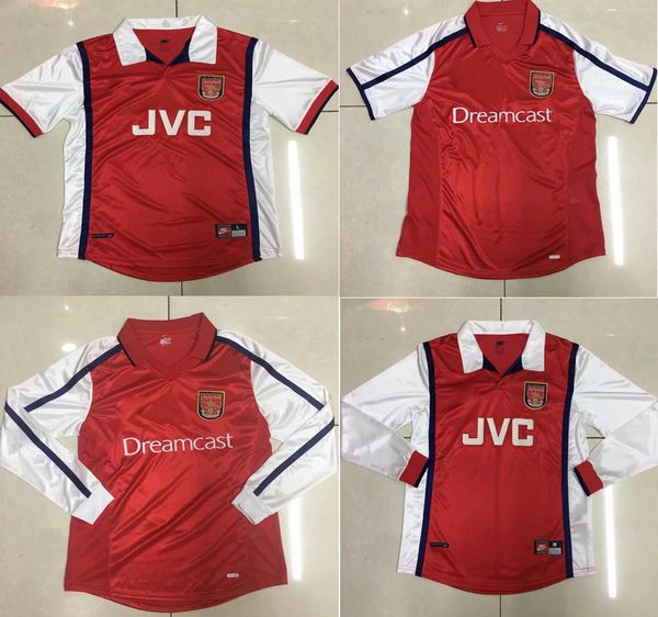 

Retro 98 99 00 02 henry van per ie bergkamp occer jer ey cla ic futbol cami a vintage football cami eta hirt kit maillot