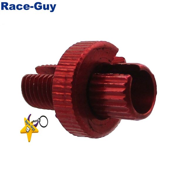 

red 10mm clutch brake throttle cable adjuster for atv quad pit dirt motor bike motorcycle motocross