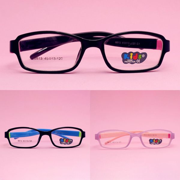 

jagger xe8813 children's soft silicone link non-clip face light optical frame myopia myopia glasses silicone glasses glasses, Silver