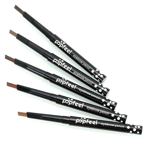 

popfeel eyebrow pencil waterproof long lasting eye brow maker pen makeup tools