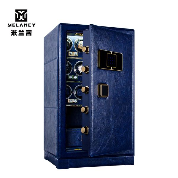 

отличное часы безопасный шкаф автоматические часы моталки box для случая часы безопасности с key управления интеллектуальные системы, Black;blue
