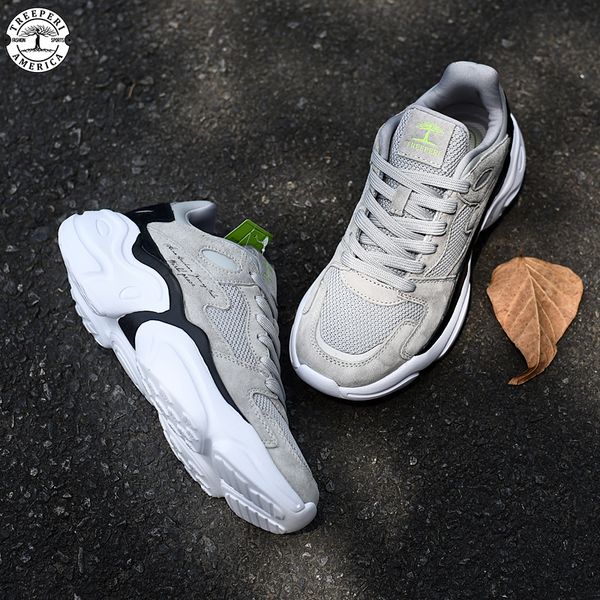 

obsidian green treeperi fashion chunky 4.0 mens casual shoes designer chaussures grey metallic silver black red sports trainers and br