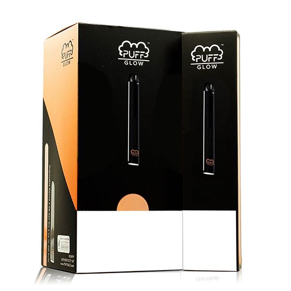 

Слоеное Bar Glow Одноразовые устройства Start Kit Puffbar GLOW AIO 1,4 мл Предварительно заполненные Pod палки 280mAh батареи Светодиодные puffglow с кодом безопасности