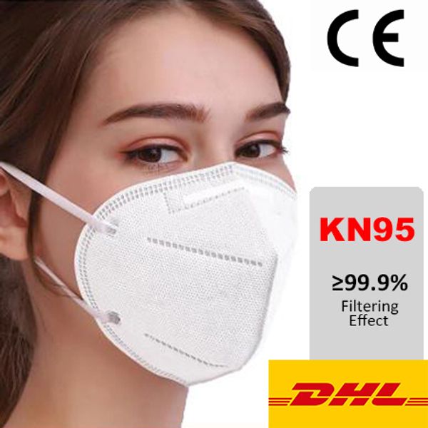 

in stock]5-layer kn95 face mask anti-virus ear-loop dust mouth masks cover 5-ply non-woven anit-dust mask dhl ing
