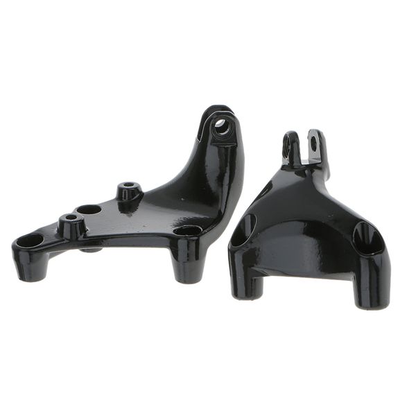 

pack of two motor rear foot pegs pedal for harley sportster xl 883 1200 14-16 black