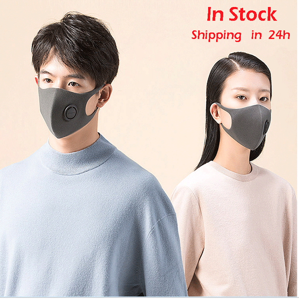 

3шт smartmi anti pollution anti dust mask фильтр pm2. 5 антибактериальная маска респиратор моющийся многоразовый