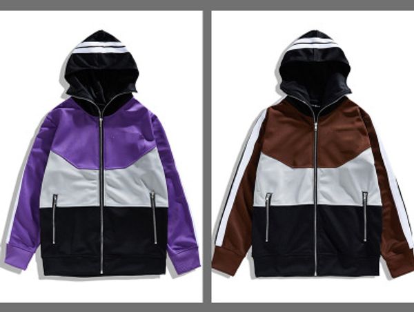 

Mens Fashion Brand Contrast Color Tracksuits Letter Print Jacket Coats Sport Long Pants ANGELS Casual Sport Tracksuits