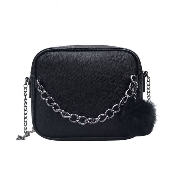 

small designer women bag leather handbag women messenger bags pu shoulder crossbody bag with plush ball toy bolsa