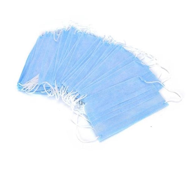 

dhl ship in stock 3 layer masks blue earloop mouth facecomfortable sanitary mask 3wfb