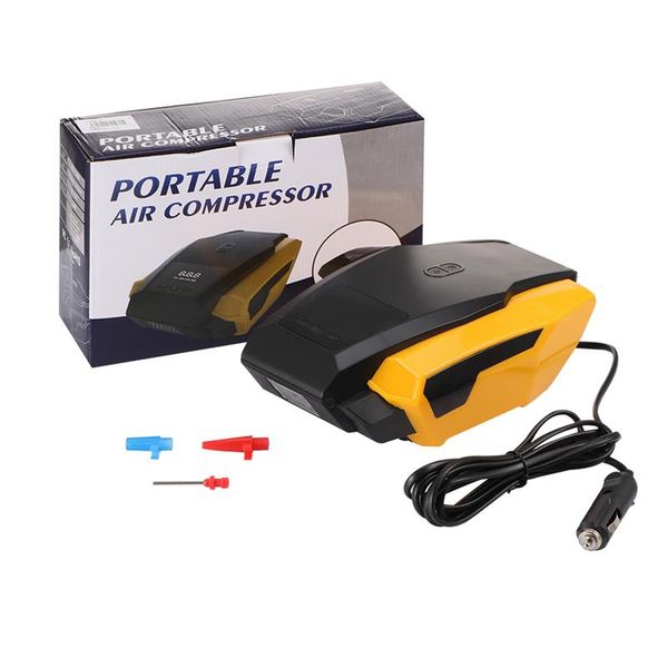 

new car accessories air pump 40l min dc12v car tire inflator with indicator compressor pump 22 cylider digital inflatable tools