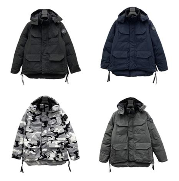 

new brand mens canada jackets goose designer jackets men women parka fusion fit men winter coats down parkas0b23#, Black;red