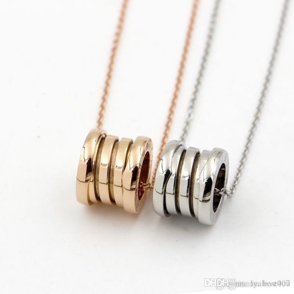 

высокая best4uu любовь римские цифры ожерелье кулон женщин из нержавеющей стали короткие весна ожерелье мужчин 2 типа, Silver