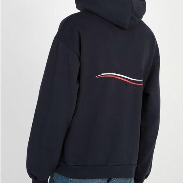 

роскошный европейский cola wave свитер vintage street fashion long sleeve comfort свободные мужчины и женщины пара с капюшоном свитер hfsswy, Black