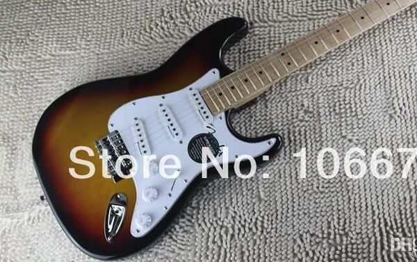 

fend custom shop stratocaster sunset electric guitar maple fingerboard