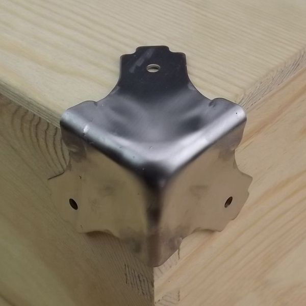 

32mm stainless steel corner bracket luggage bag brass furniture part hardware airbox corner combination box toolcase stereo corner