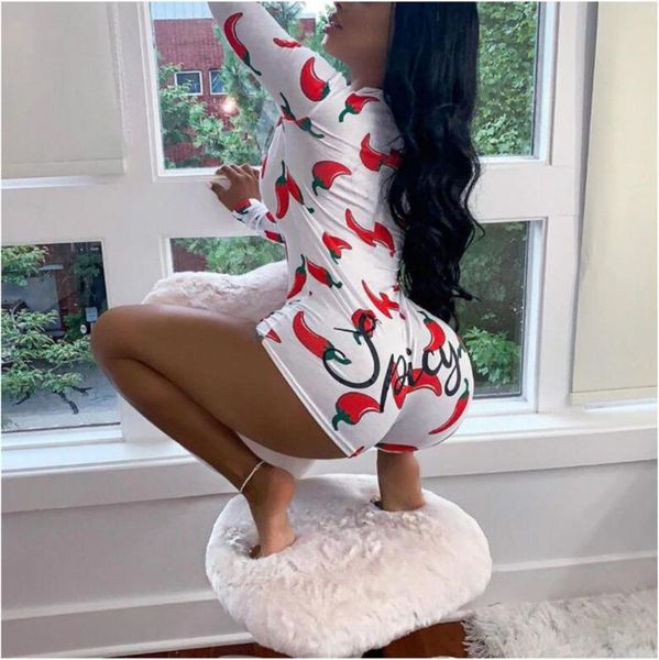 

women bodysuit long sleeve deep v neck bodycon stretch leotard crop button short romper pajamas maternity pants jumpsuit, White