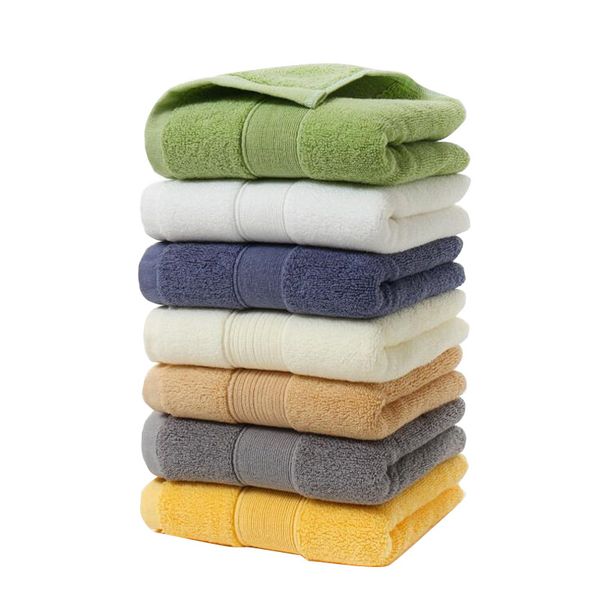

thickening face towel 100% cotton material soft and comfortable protect your skin 35x75cm 1 or 2 pcs/set