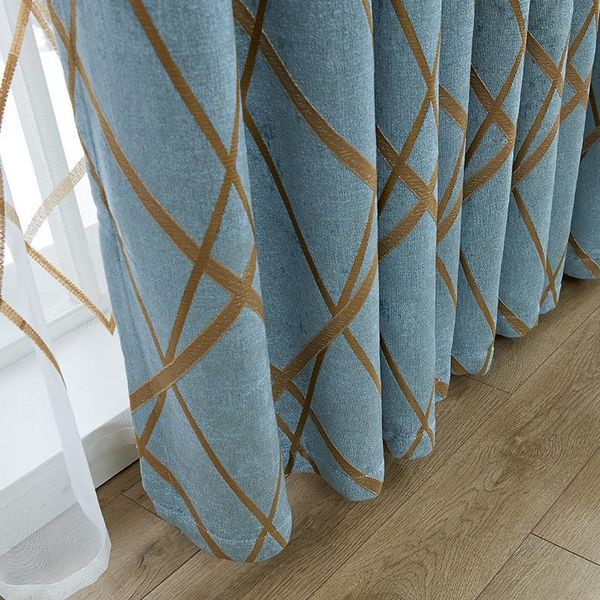 2019 Blackout Curtain European Style Living Room Bedroom