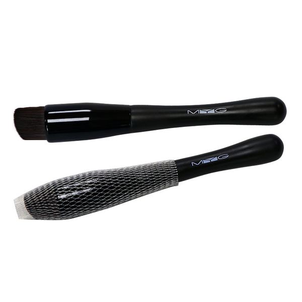 

myg make up tools makeup brush blusher brush foundation wet and dry inclined