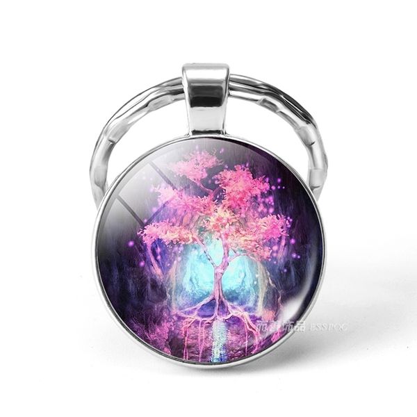 

tree of life aromatherapy essential oil diffuser necklace openable locket chains glow in the dark necklace fashion jewlery drop shipping, Silver