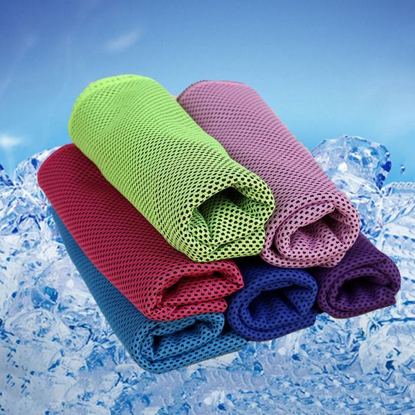 

whosale cooling towel exercise sweat summer sports ice cool towel pva hypothermia sportstowel stay cool with the advanced hyper-absorbent