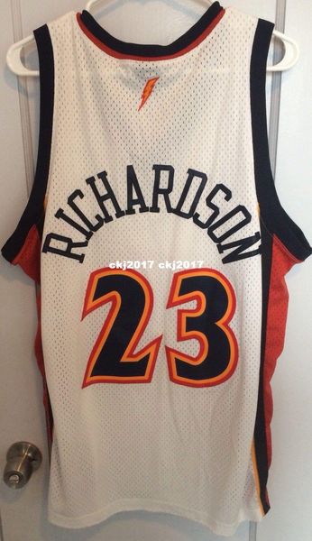 

Ncaa 23 ja on richard on ba ketball jer ey men orange blue white titched jer ey