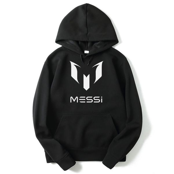 

barcelona mess letters printed hoodies brazil hooded men casual sports sweatshirts clothes hommes, Black